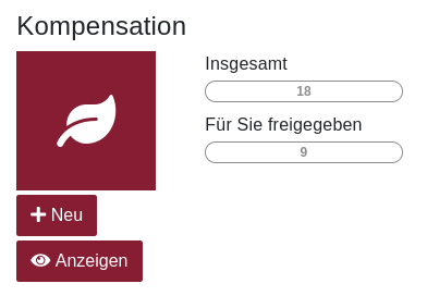 Schnellstart Kompensation